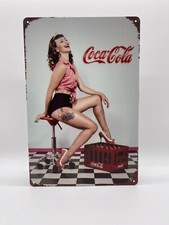 Blechschild Coca Cola 20x30cm