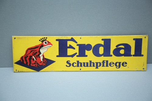 Altes werbeschild blechschild - altes,