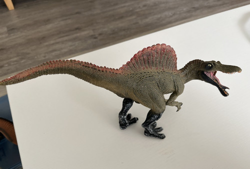 Spinosaurus kunststofffigur - spinosaurus, (kunststofffigur
