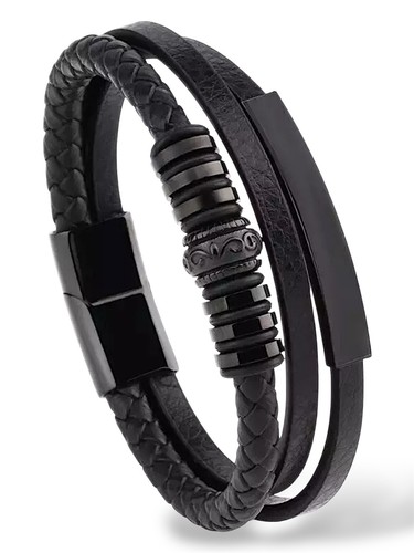 Armband herren elegant leder - armband,