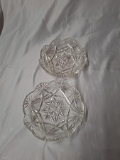 Dessert Schale aus Kristall 2er Set 1