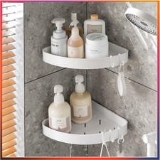Badezimmer Eckregal, 2er Set