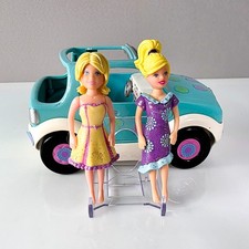 Polly Pocket™ Auto-Set Strand Jeep mit 2 Figuren nerdycustom MOC Edition