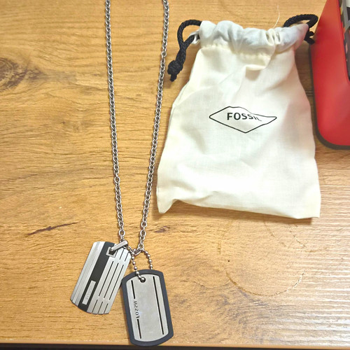 Fossil kette silber - fossil,