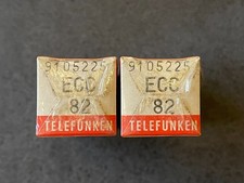 2 x ECC82 12AU7 TELEFUNKEN -