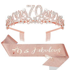 70. Geburtstagskrone &