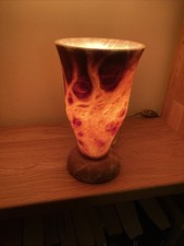 Alabaster tischleuchte mit - alabaster,