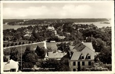 Ak Vaxholm Schweden,  Aussicht vom Wasserturm aus - 4803550