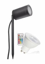 3xAlu Led Gartenstrahler