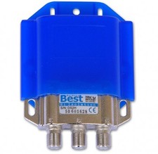 DiSEqC Schalter 2/1 BEST Germany Wetterschutz SAT Umschalter Switch LNB 4K UHD