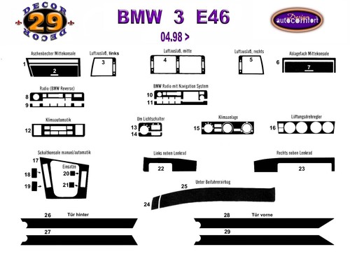 Bmw e46 3er innenraum - 3er,