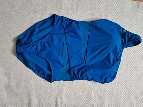 One shoulder badeanzug petrol - one,