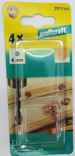 Wolfcraft dübelfix 6mm - 4,