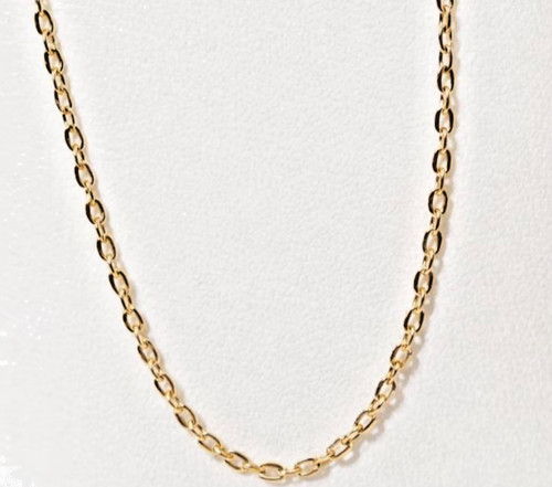 Leichte ankerkette gelbgold - leichte,