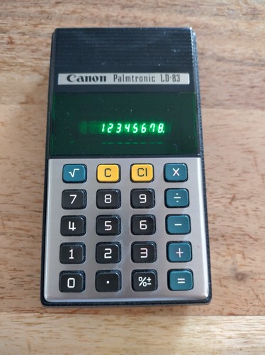 Canon palmtronic 83 - palmtronic, ld-83
