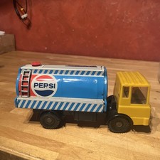 DDR, originaler Pepsi-Tanklastwagen, MSB, Blech und Kunststoff, ca 23 cm lang