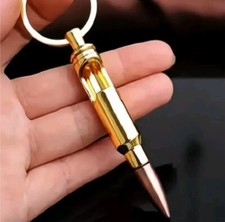 Patrone Hülse Schlüsselanhänger Army MG42 K98 Wehrmacht Patronen Design Key A++ 