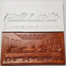 Gießform Silikon Kautschuk für  Keramik, Gipsabguss Abendmahl heiliges Abendmahl