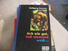 Wolfgang Kemmer  Ach wie