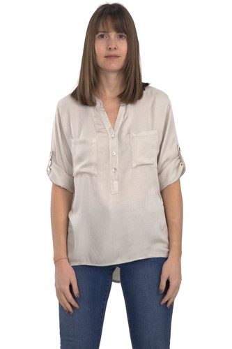 Damen bluse safari - bluse, safari-look