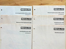 Märklin Explosionszeichnung 3022, 3075, 3085, 3086, 3092, 3093, 3096, 3098 Origi