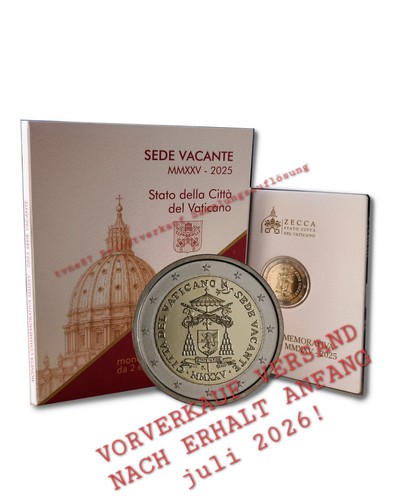 Euro gedenkmünze vatikan - gedenkmünze,