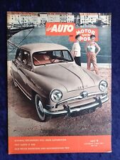 AMS Auto Motor Sport 9/1954