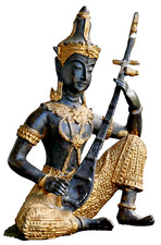 Indische Gottheit Saraswati