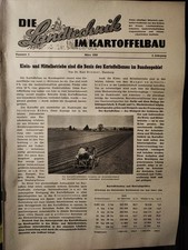 Die Landtechnik Im Kartoffelanbau Vorstellung Fendt Einmannystem Geräteträger