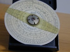 RECHENSCHEIBE ,METALLSCHEIBE