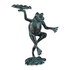 Gartenfigur frosch grün - , 1,6