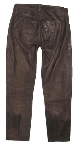 Herren lederjeans nubuk - herren-, /