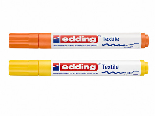 Edding 4500 textilmarker - 2x,
