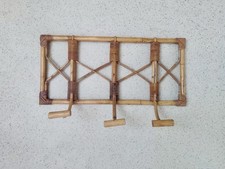 Vintage Bambus Garderobe
