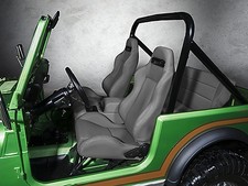 Racing Seat Set vorne Grau