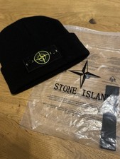 Stone Island Mütze Schwarz