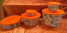 Tupperware_ 5teilger Tropicana Schüssel SET_ Ausstellungsstücke