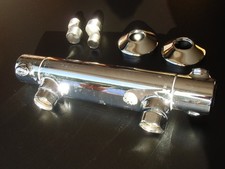 Wannenarmatur mit Thermostat und Brause