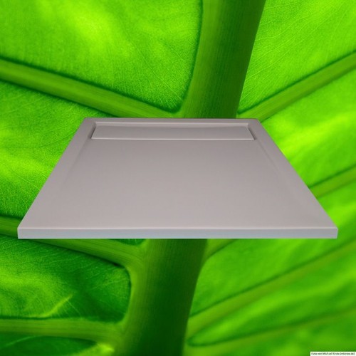 Flache duschwanne mit - mit, rinne