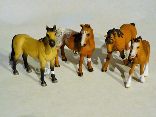 Schleich 4er set pferde - schleich,
