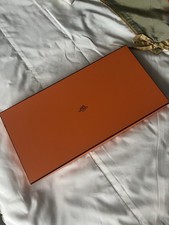 Hermes Karton Box Schachtel Mit  2 Staubbeutel Und 2 Verpackungsband