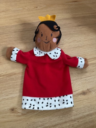 Handpuppe königin könig - |, |