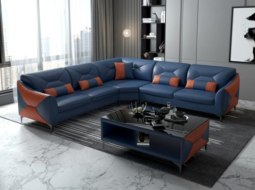 Modern ecksofa form - ecksofa, l-form