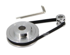 Hochpräzise Aluminium Zahnriemenscheiben für Getriebefräsen und Walzmaschinen