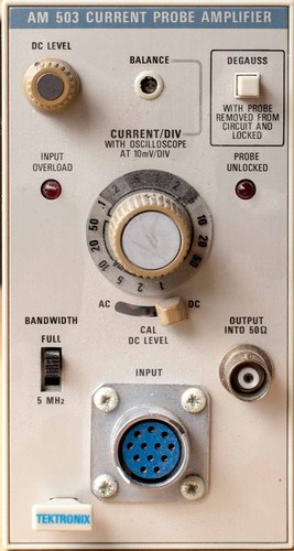 Tektronix am503 current probe - tektronix,