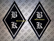 Dekor Aufkleber Rauten mit