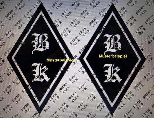 Dekor aufkleber rauten - dekor,