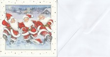 Weihnachts- Postkarte,Nikolaus