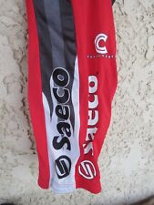 Kombihose Saeco Cannondale 1998 1999 Vintage rot Cycling Short L