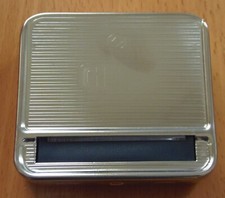 Zigarettenroller Zigarettendreher Wickler Tabak Tabakdose Metall Rollbox - 2